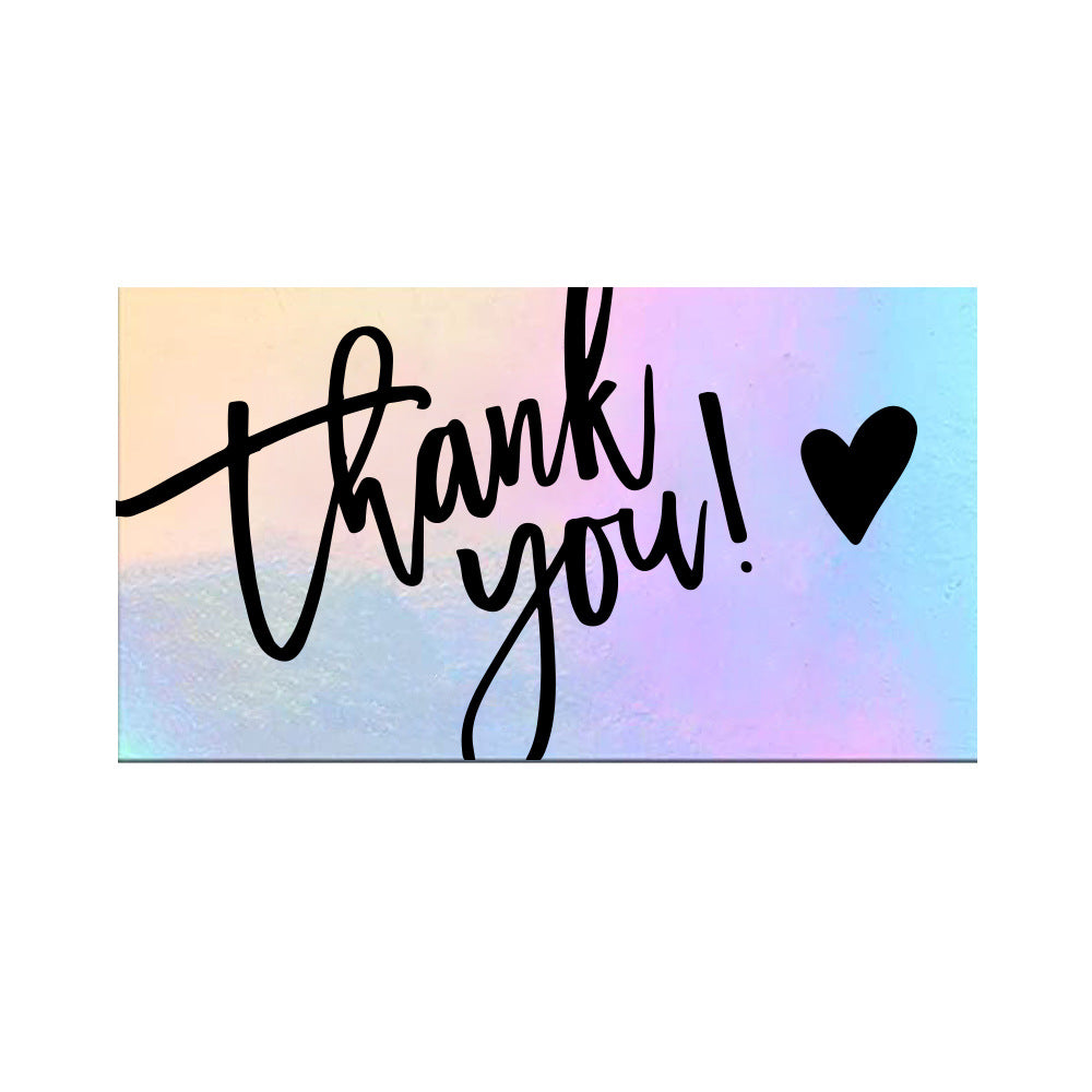 Rainbow "Thank You" 50 Cards