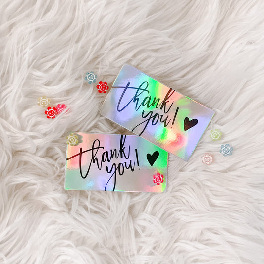 Rainbow "Thank You" 50 Cards