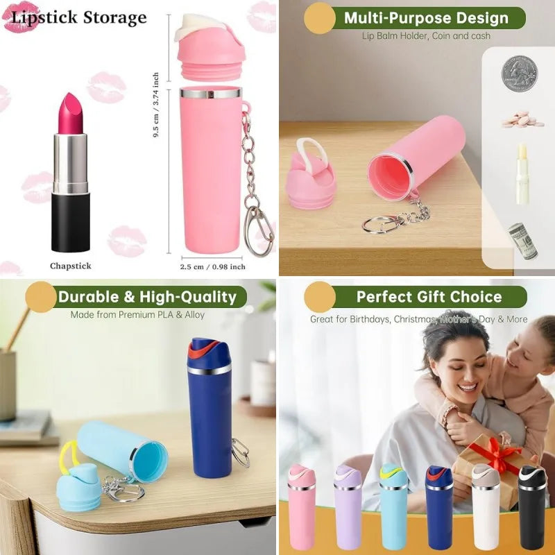 Mini Bottle Keychain